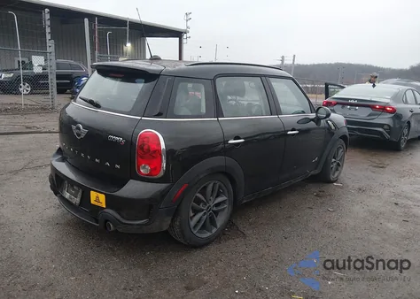 2014 Mini Countryman Cooper S z USA, uszkodzony, nr VIN WMWZC5C53EWP41862